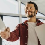 qualificado para uma vaga de trabalho com currículo